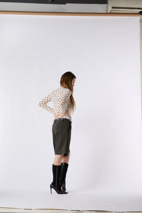 24/7 Bermuda Shorts - Blackest Black NEW