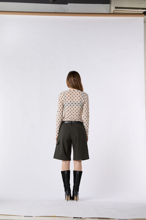 24/7 Bermuda Shorts - Blackest Black NEW