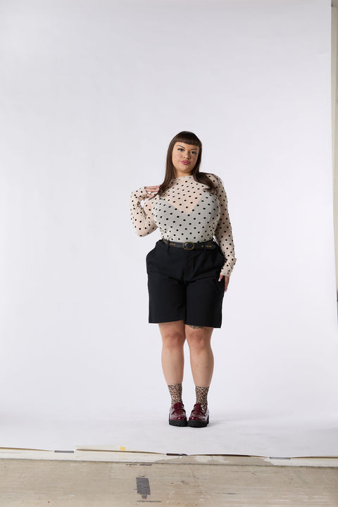 24/7 Bermuda Shorts - Blackest Black NEW