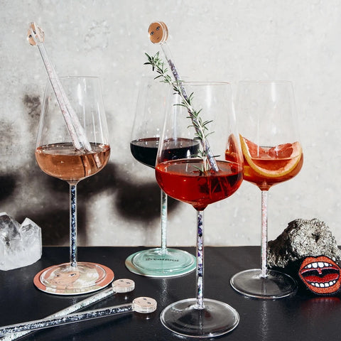 Amethyst Cocktail Stirrer - The Mixologist