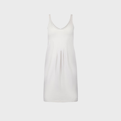 Certified Organic Cotton jersey Pinafore Dress - Smoke