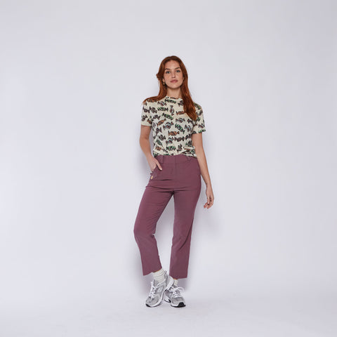 100% Wool  Sweet Bread Tee - Beige