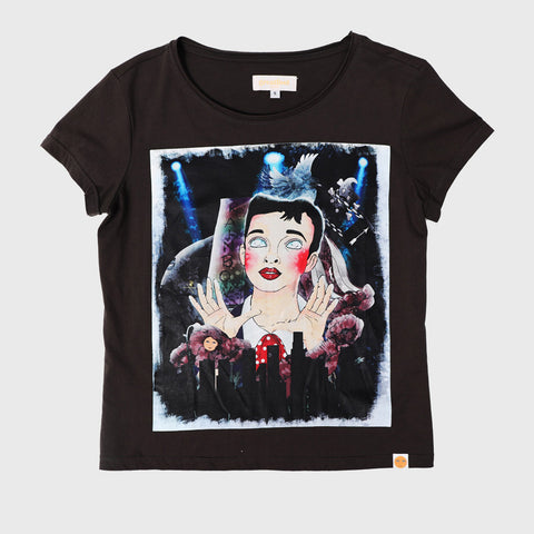 Judy G Tee - Heritage Black 100% Organic Cotton