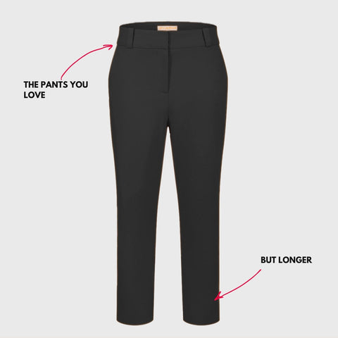 Long 24/7 Pants - Blackest Black