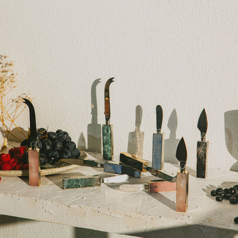Rose Quartz Soft Cheese Knife