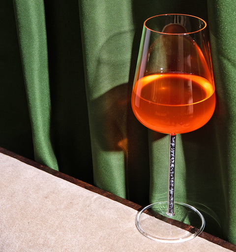 Alabaster Crystal-stemmed Wine Glasses (4 Piece)