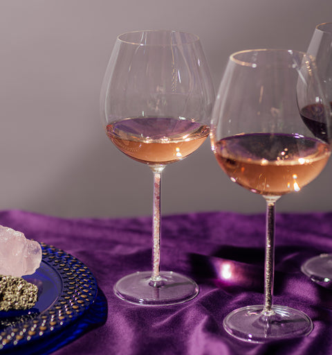 Crystal-Stemmed Wine Goblet - Galaxy (4 Piece)