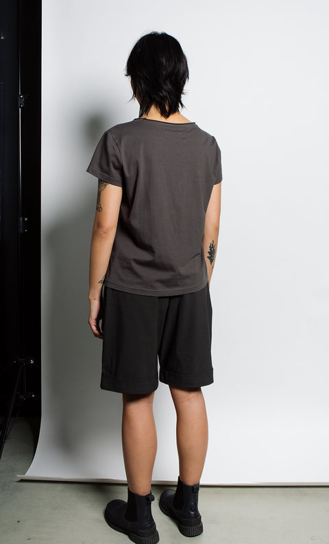 Snake Metal Tee - Heritage Black 100% Certified Organic Cotton