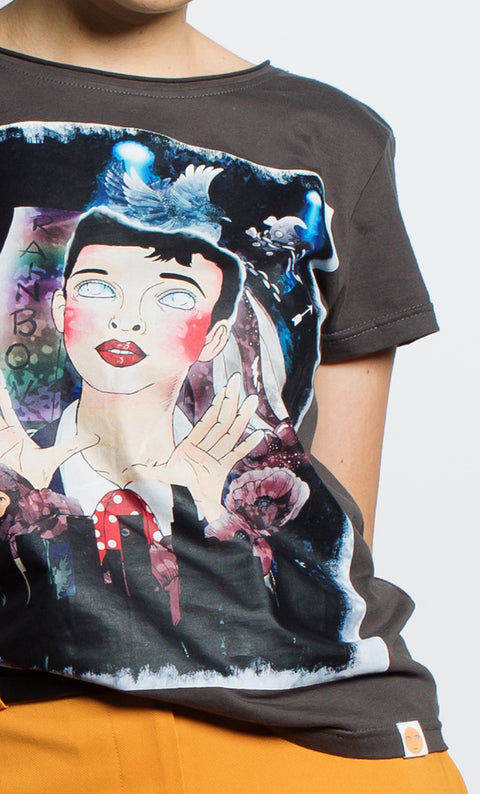 Judy G Tee - Heritage Black 100% Organic Cotton