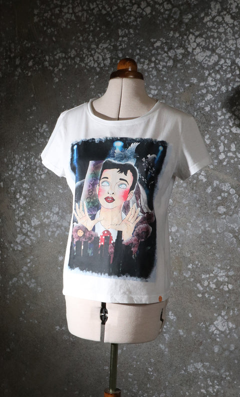 Judy G Tee White 100% Organic Cotton