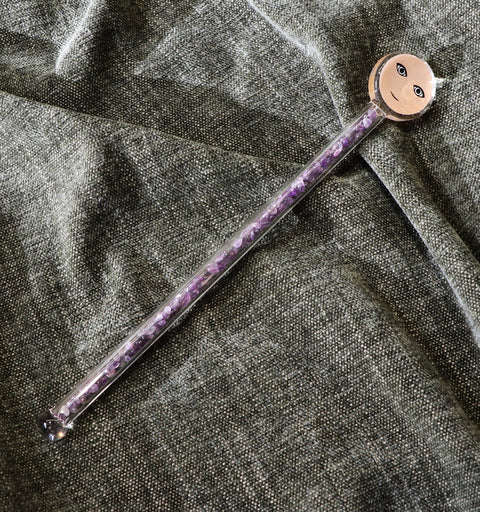 Amethyst Cocktail Stirrer - The Mixologist